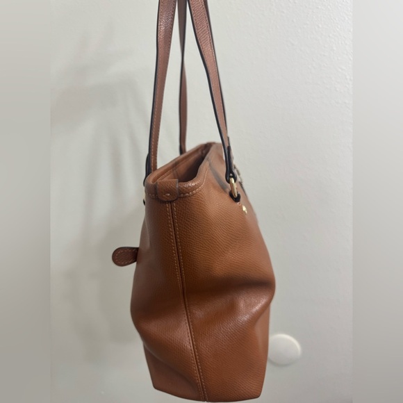 Coach grain Leather Tote Bag - Picture 10 of 12